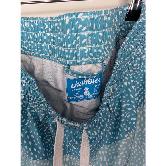 Chubbies Swim Trunks with Boxer Brief Liner The Whale Sharks Quick-Dry 5.5" - Picture 5 of 8